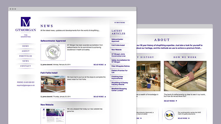 GT Morgan Desktop Web