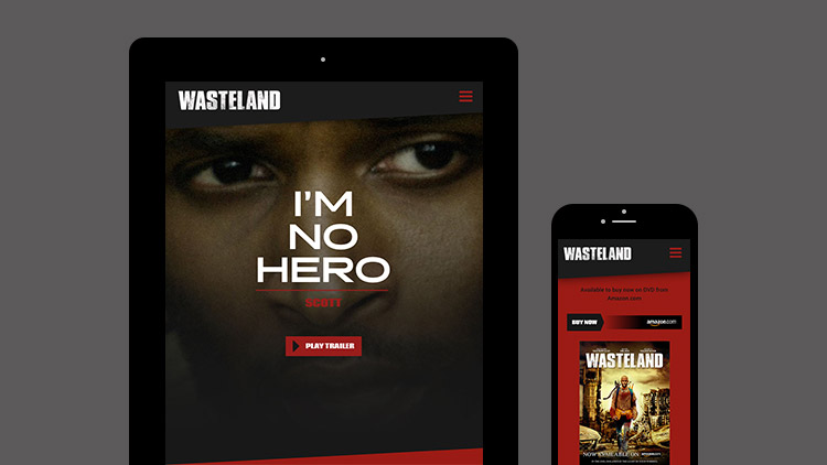 Wasteland Mobile Website